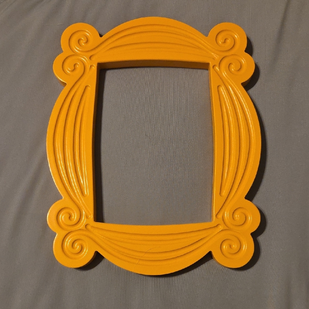 FRIENDS Vibrant Yellow Decorative Frame